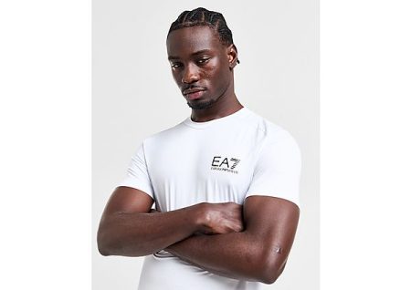 Emporio Armani EA7 Ten Eagle T-Shirt - WHITE- Heren