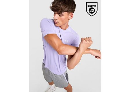 Under Armour Tech Reflective T-Shirt - Lilac- Heren