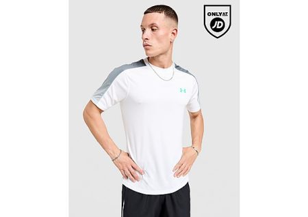 Under Armour Tech Fade T-Shirt - Wit- Heren