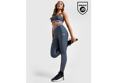 Under Armour Double Wordmark Leggings - Grijs- Dames