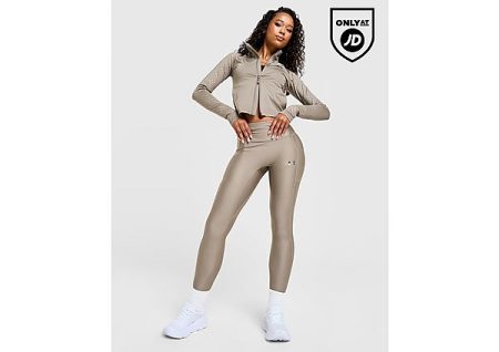 Under Armour Emboss Leggings - Beige- Dames