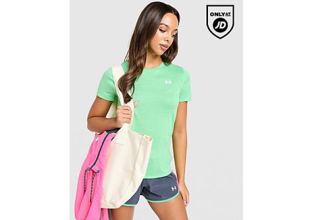 Under Armour UA Tech Tiger T-Shirt - Groen- Dames