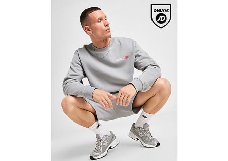 New Balance Core Logo Crew Sweatshirt - Grijs- Heren
