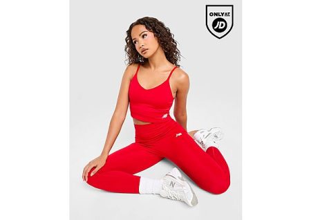 New Balance Logo Leggings - Rood- Dames