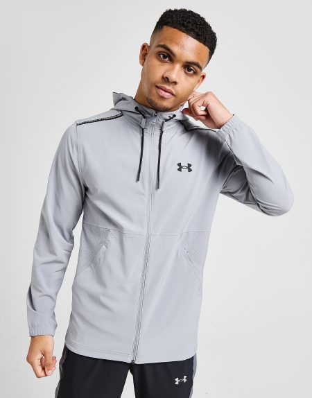 Under Armour Lock-Up Woven Jacket - Grijs- Heren