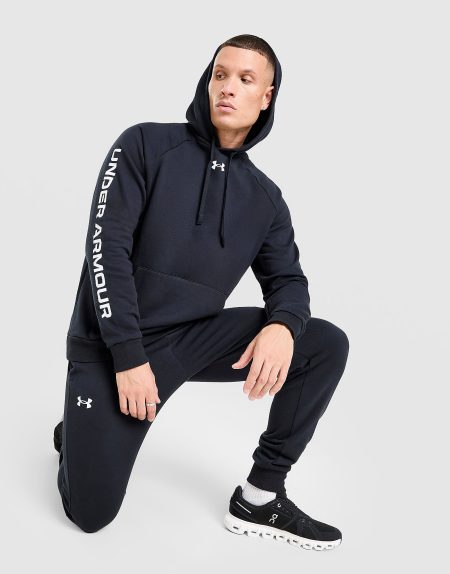 Under Armour Rival Fleece Hooded Tracksuit - Zwart- Heren