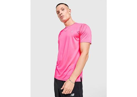 New Balance Essential Run T-Shirt - Roze- Heren