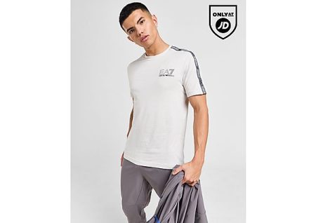 Emporio Armani EA7 Tape T-Shirt - Grey- Heren