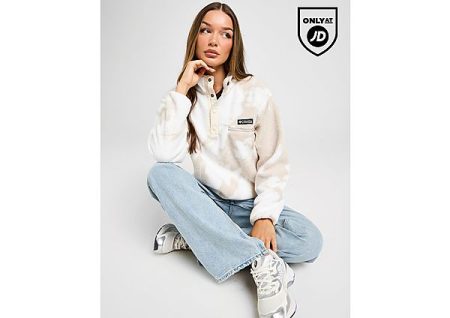 Columbia Helvetia Oversized Fleece Top - Wit- Dames