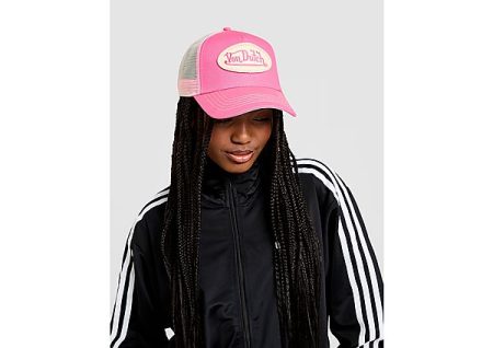 Von Dutch Staple Trucker Cap - Roze- Dames