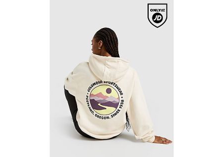 Columbia Mountain Circle Hoodie - Wit- Dames