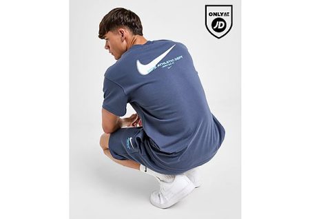 Nike Athletic T-Shirt - Blauw- Heren