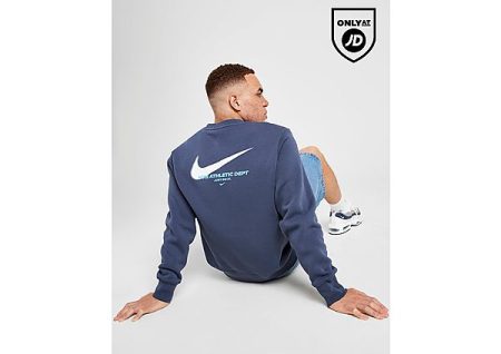 Nike Athletic Crew Sweatshirt - Blauw- Heren
