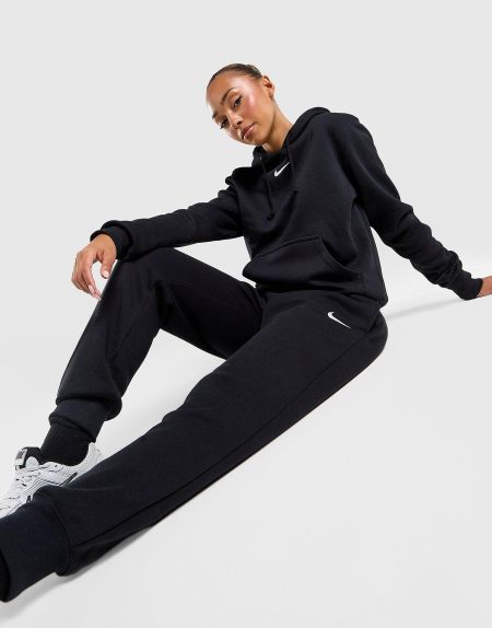 Nike Joggingbroek met halfhoge taille voor dames Sportswear Phoenix Fleece - Zwart- Dames