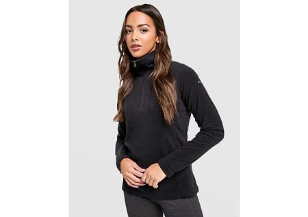 Columbia Glacial Polar Fleece 1/4 Zip Top Dames - Zwart- Dames