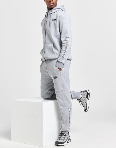 The North Face Linear Logo Joggers - Grijs- Heren