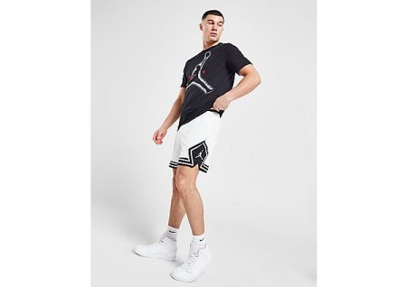 Jordan Diamond Shorts - White/Black/White/White- Heren