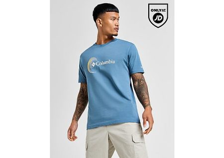 Columbia Tilston T-Shirt - Blue- Heren