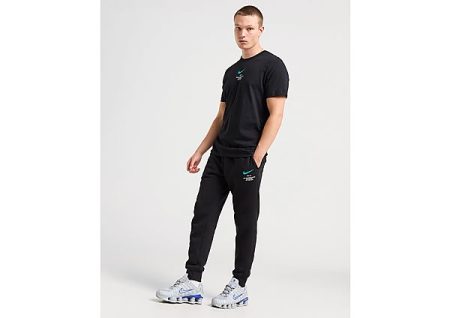 Nike Nike Sportswear Swoosh Herenbroek met licht geborstelde achterkant - Black- Heren