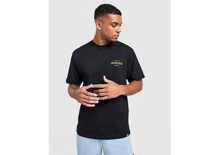 Dickies Emblem T-Shirt - Black- Heren