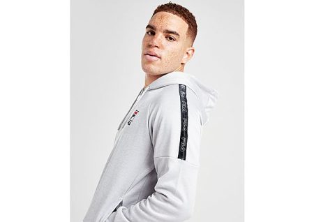 Fila Dean Full Zip Hoodie - Grey- Heren