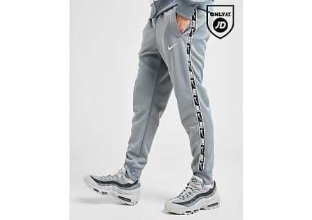 Nike Tape Polyknit Track Pants - Grey- Heren