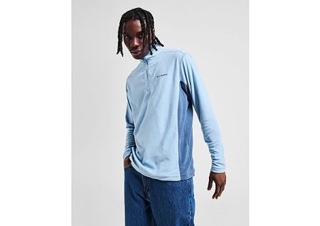 Columbia Klamath 1/2 Zip Top - Blauw- Heren