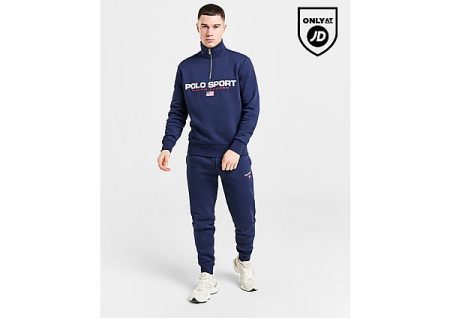 Polo Sport Small Logo Fleece Joggers - Navy- Heren