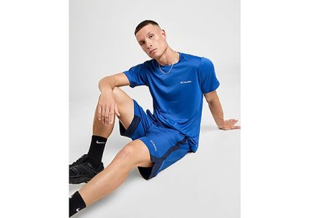 Columbia Three Pitch 7" Shorts - Blauw- Heren