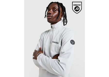 Napapijri Sesano 1/2 Zip Top - Grijs- Heren