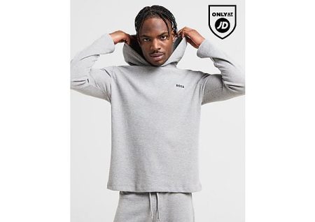 BOSS Waffle Overhead Tracksuit - Grey- Heren