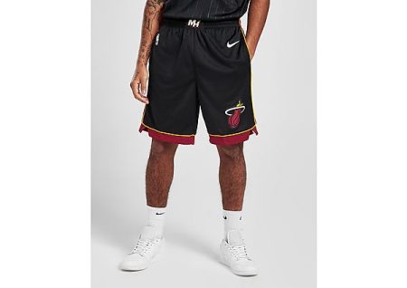 Nike Miami Heat Icon Edition Swingman Men's Nike NBA Shorts - Geel- Heren
