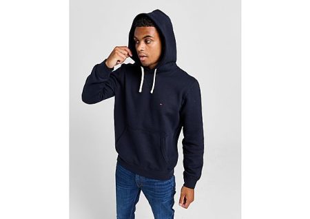 Tommy Hilfiger Small Flag Hoodie - Navy- Heren