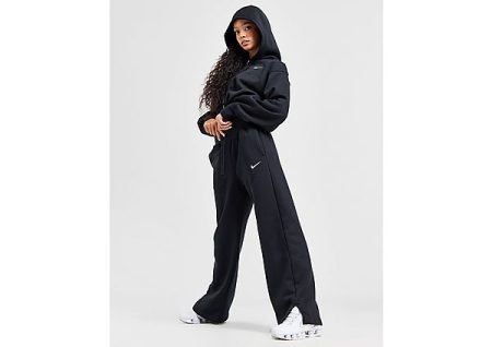 Nike Joggingbroek met hoge taille en wijde pijpen voor dames Sportswear Phoenix Fleece - Zwart- Dames