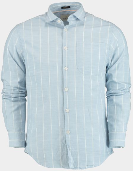 Dstrezzed Casual hemd lange mouw Blauw Kratos Shirt 303902/646