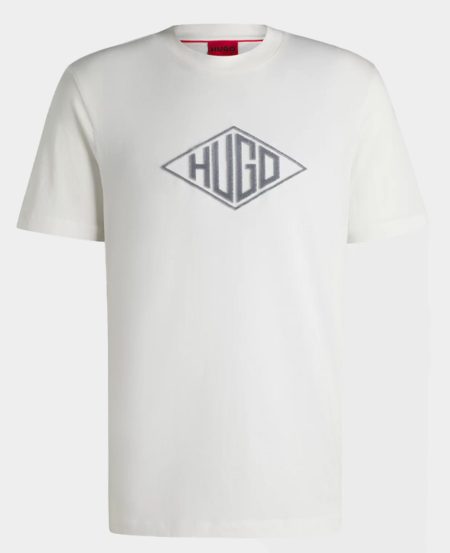 HUGO Men T-shirt korte mouw Beige Dalendi 10266462 01 50534934/102