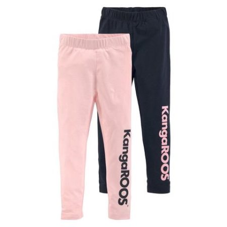 KangaROOS Legging 2-pack leggings met Kangaroos opschrift (set