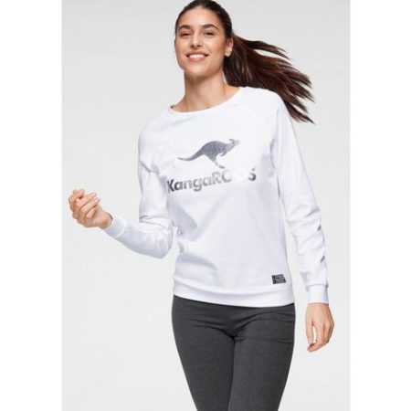 KangaROOS Sweatshirt met logo frontprint