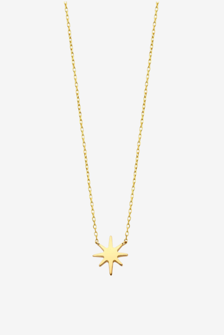 Just Franky ketting Universe Star geelgoud