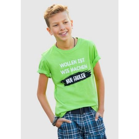 KIDSWORLD T-shirt WOLLEN IST WIE MACHEN....