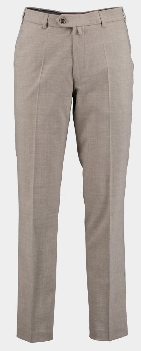 F043 Wollen Pantalon Beige Wollen Chino Wasbaar 600.1.53.011/099