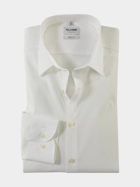 Olymp Overhemd extra lange mouw Beige 6090/69 Hemden 609069/20