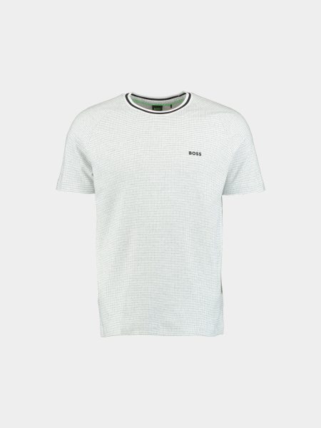 BOSS Green T-shirt korte mouw Wit Tee Tape JQ 10267274 01 50531376/100