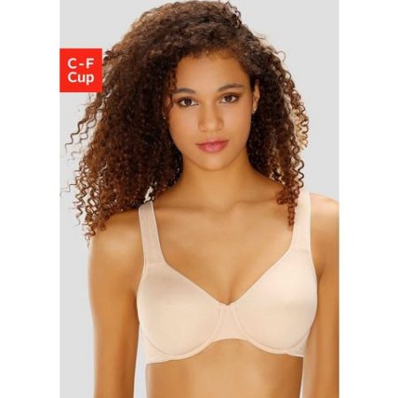 Lascana Minimizer-bh met beugel en naadloze cups