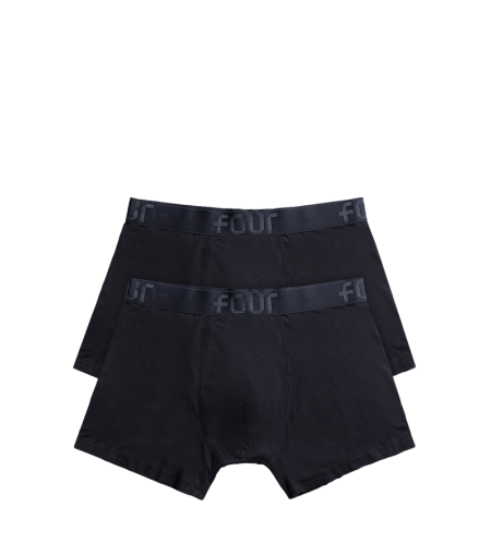 Two-pack Boxers Black - S