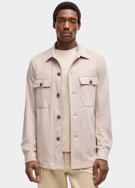 BOSS Black Overshirt Beige C-CARPER-OS-244 10265608 01 50535666/131