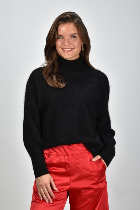 Les Tricots de Lea trui Mareine 34995 noir