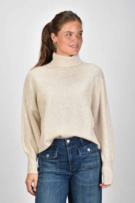 Les Tricots de Lea trui Monprince 34663 beige chine