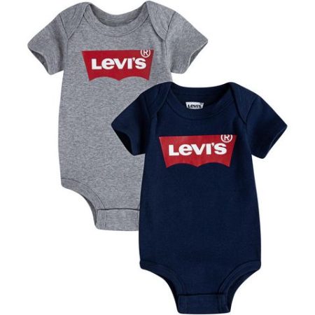 Levi's Kidswear Body met korte mouwen BATWING 2PK BODYSUIT (2-delig)