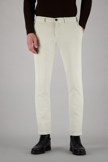 Gardeur Katoenen Broek Beige Hose Flatfront Slim Fit SUBWAY 69401/12